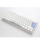 Ducky One 3 Pure White Mini RGB Mechanical Keyboard - Cherry MX Speed Silver