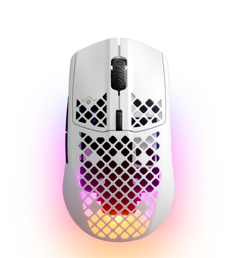 SteelSeries Aerox 3 68g Wireless Ultralight Gaming Mouse - Snow