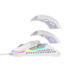 Xtrfy M42 RGB 59g Ultralight Gaming Mouse - White