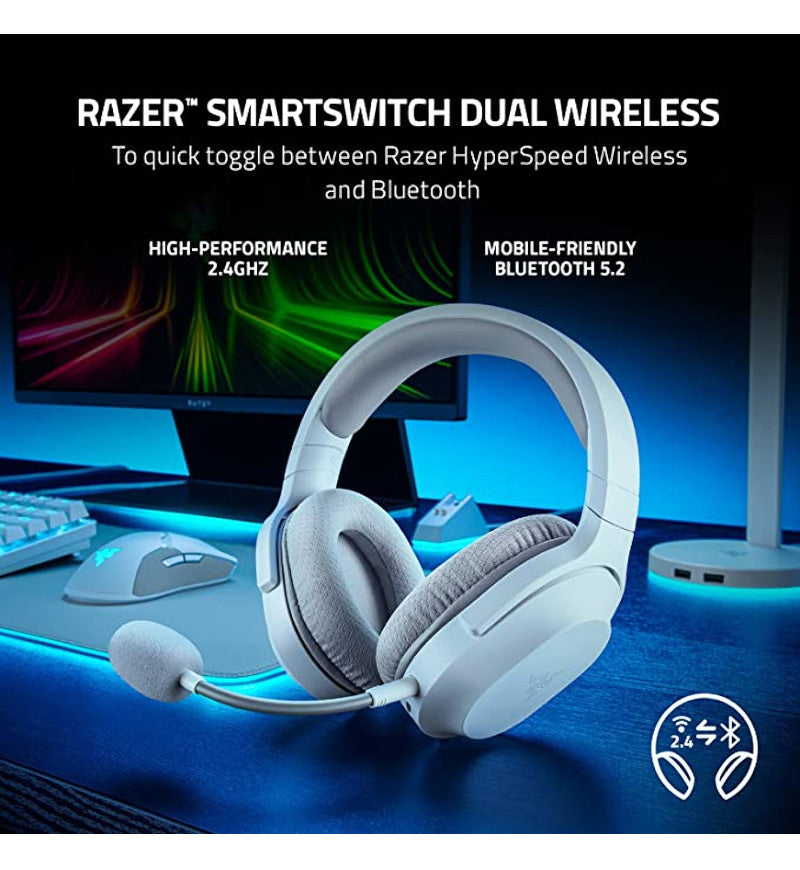 Razer Barracuda X (2022) 7.1 Surround Wireless Headset - White