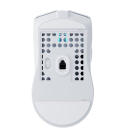 Pwnage Ultra Custom Symm 2 75g Wireless Gaming Mouse - White (Solid + Honeycomb shell included)