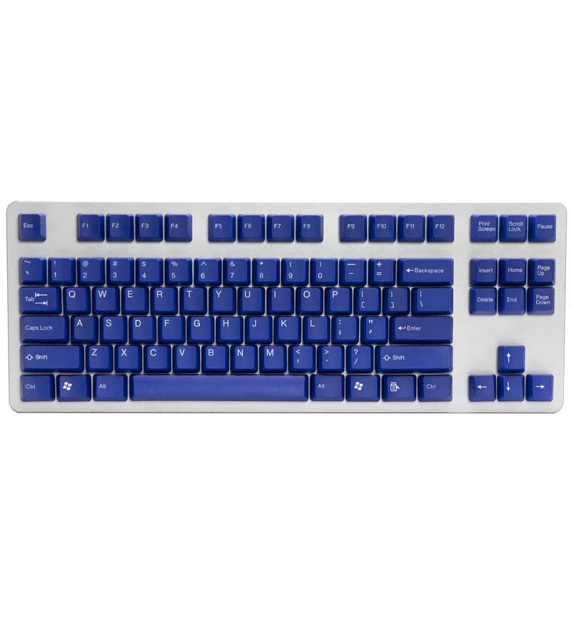 AvP ABS Double Shot Blue White Legends Keycaps - UK / US