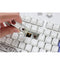 Ducky One 3 Pure White TKL RGB Mechanical Keyboard - Cherry MX Silent Red