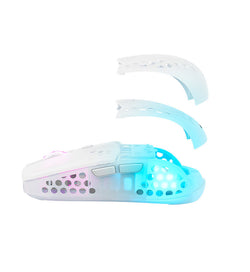 Xtrfy MZ1 Wireless RGB 61g Ultralight Gaming Mouse - White