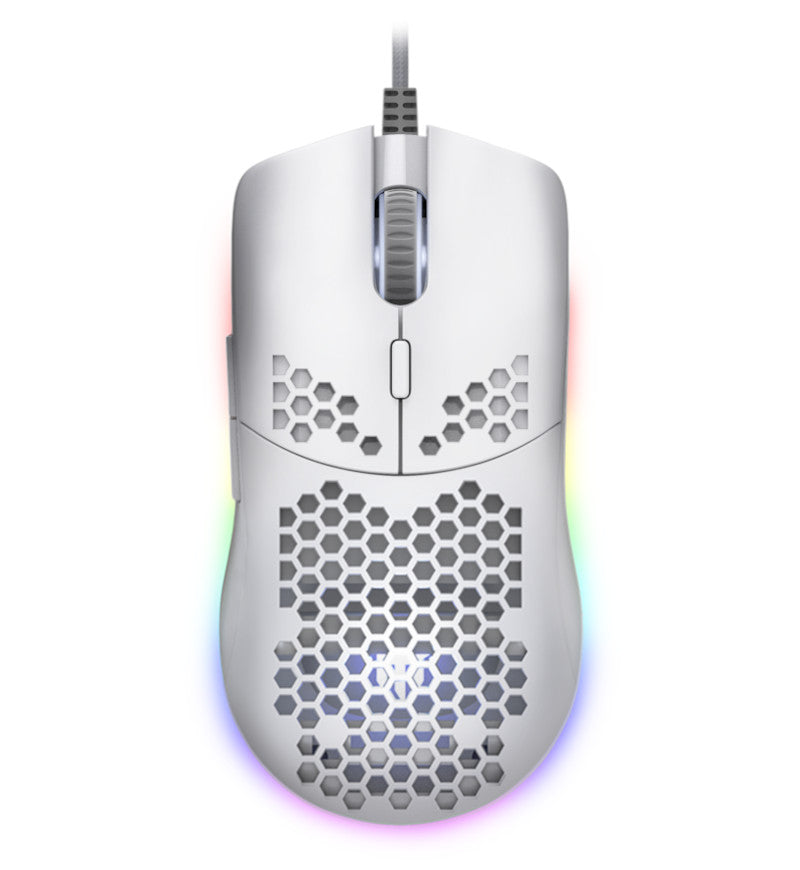 Tecware EXO Elite 69g Ultralight Gaming Mouse  - Matte White