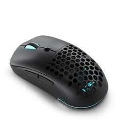 Pwnage Ultra Custom Ambi 78g Wireless Gaming Mouse - Black (Solid + Honeycomb shell included)