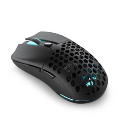 Pwnage Ultra Custom Symm 2 75g Wireless Gaming Mouse - Black (Solid + Honeycomb shell included)