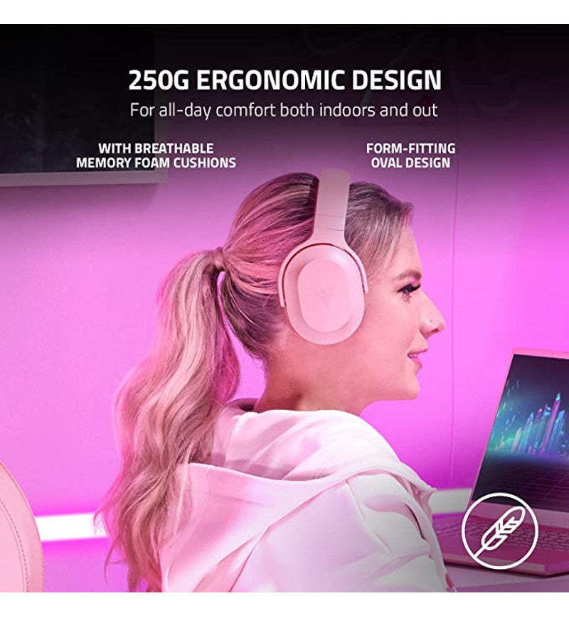 Razer Barracuda X (2022) 7.1 Surround Wireless Headset - Pink