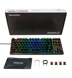 Tecware Phantom 88 TKL RGB Mechanical Keyboard - Outemu Red Switches