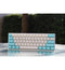 Tai-Hao Translucent Cubic ABS Nata De Coco Blue White 149 Keycaps - UK & US