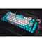 Tai-Hao Translucent Cubic ABS Nata De Coco Blue White 149 Keycaps - UK & US