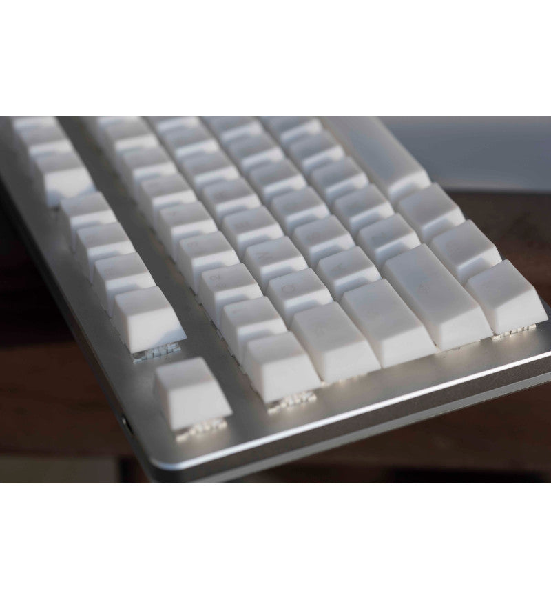 Buy Tai-Hao Translucent Cubic ABS Nata De Coco Full White 149 Keycaps ...